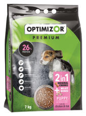 Optimizor Premium Puppy 2in1 Milky Bones